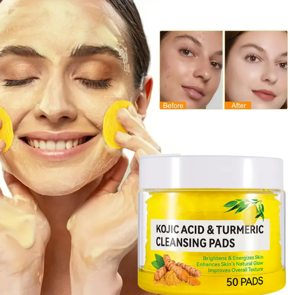 Paño Facial de Cúrcuma y Ácido Kójico | LUMORA